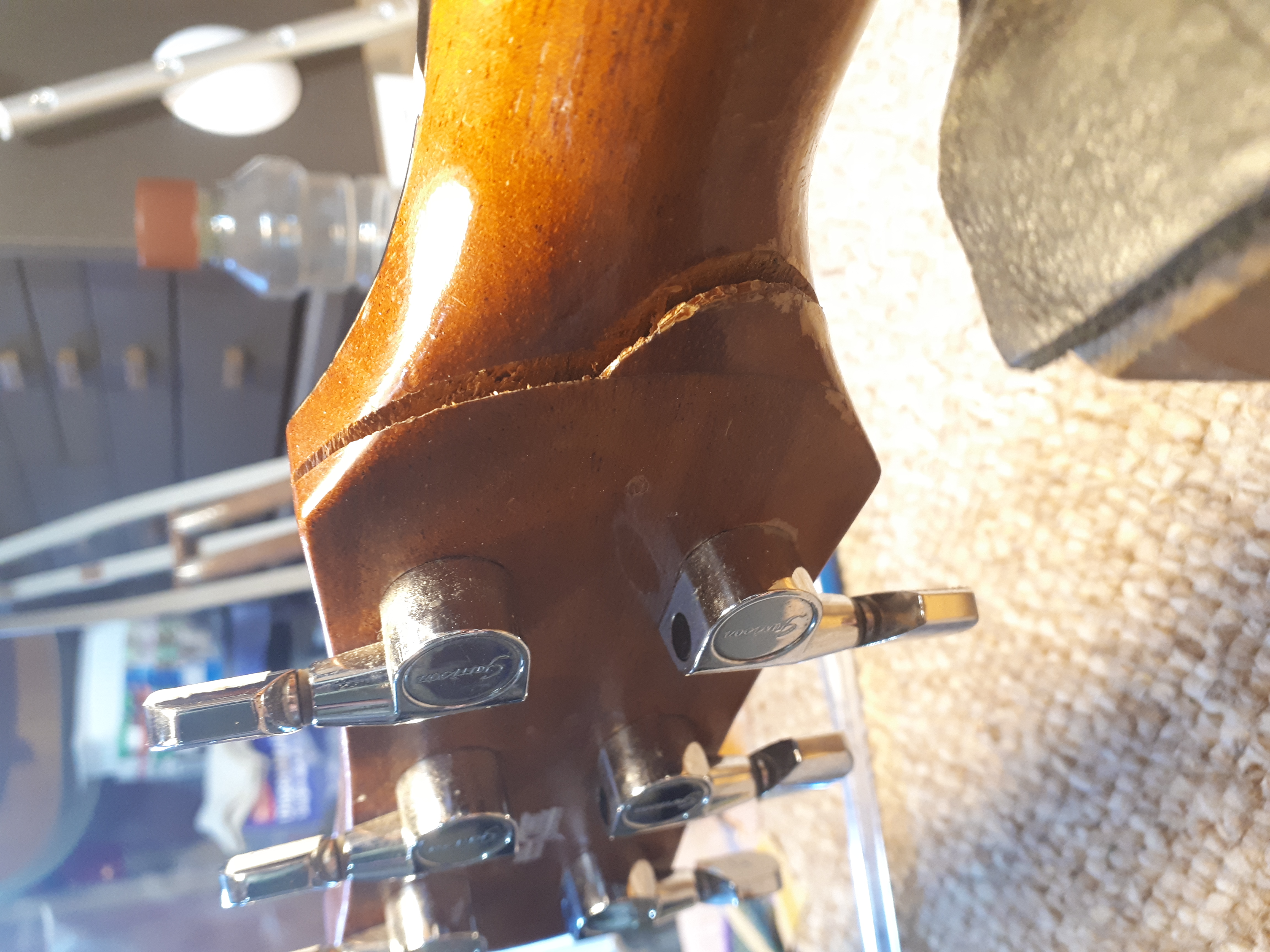 Headstock Repairs in Guelph, ON - Guelph Guitar Repair