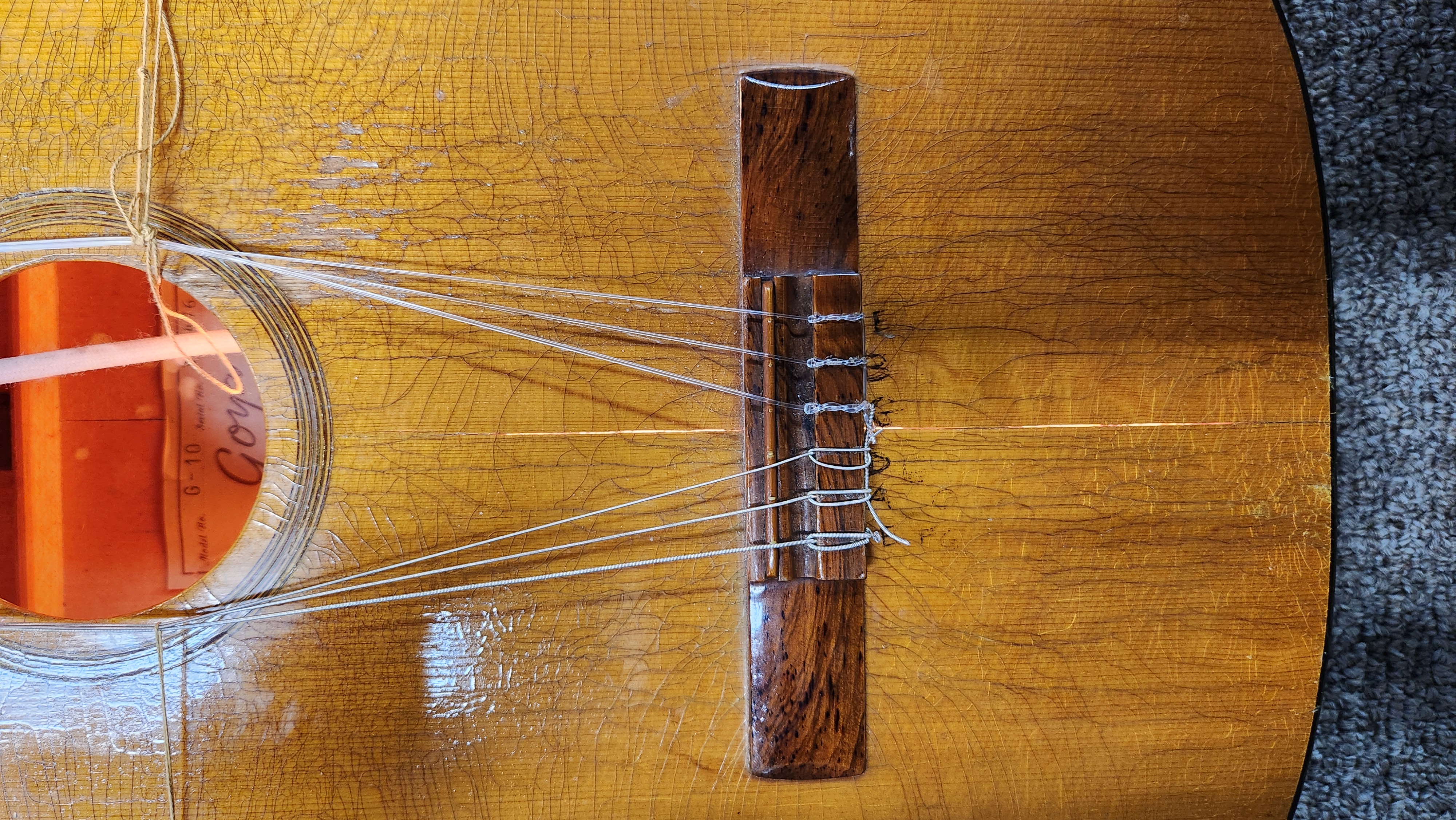 Crack repairs in Guelph, ON - Guelph Guitar Repair